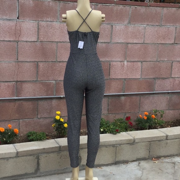 Pull on jumpsuit silver - Picture 4 of 7